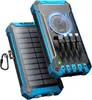 Solar Powerbank, 26800mAh Solar Ladegerät, Wireless Produktbild-Vorschau 1