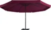 vidaXL Slunečník s hliníkovým stožárem 500 cm Bordeaux Red Náhled obrázku produktu 1