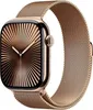 Apple Watch Series 10 4G 42mm Titan Gold Milanaise Gold Produktbild-Vorschau 1