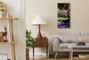 Dekor Leinwand Uhr Wandbilder 30x60 Malerei Bäume Blumen Produktbild-Vorschau 3