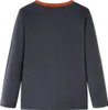 vidaXL Kinder-Langarmshirt Anthracite 128 Produktbild-Vorschau 1