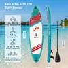 Stand Up Paddle Board 320x84x15 cm, Bis zu 160 kg, extra Produktbild-Vorschau 2