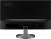 The back view of a black Acer computer monitor on a white background. Produktbild-Vorschau