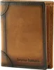 bruno banani Leder Geldbörse Wallet Cognac braun Produktbild-Vorschau 1