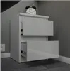 Comodino Molly, bianco GLOSS, comodino per lampada, Anteprima dell’immagine prodotto 3
