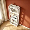 Bücherregal, Standregal, 6-stöckiges Holz, 24 x 60 x 153 cm Produktbild-Vorschau 5
