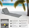 Lot de 2 tapis de plage pliable MINA - gris/bleu Voir les images du produit 2