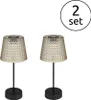 GLOBO 36634-2S Solarleuchte Kunststoff schwarz matt, LED, 2 Produktbild-Vorschau 1