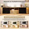 Standfernsehschrank, Lowboard Mit 2 Schranktüren 1 Produktbild-Vorschau 6
