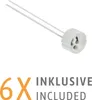 SSC-LUXon YAPU 6 Stück Einbauspot mit LED Ring schwarz rund Produktbild-Vorschau 5