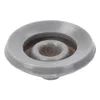 A close-up studio shot of a gray rubber seal. Produktbild-Vorschau