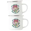 Just a girl who loves Anime, Sushi and Ramen Emaille Tasse Produktbild-Vorschau 2