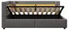 Łóżko tapicerowane, 90 x 200 cm, szare, idealne jako sofa, Podgląd zdjęcia produktu 15