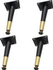 INF 4 gambe per mobili - Nero e oro - Cono inclinato XXL Anteprima dell’immagine prodotto 2