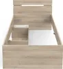 CasaDolce lit pratique MEDIN en couleur chêne Sonoma avec Voir les images du produit 9