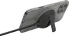 A smartphone with a MagSafe charger attached to the back, propped up by a kickstand. Produktbild-Vorschau