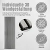LP Projekt Holzwandpaneel 120x60cm | Modernes 3D Produktbild-Vorschau 2