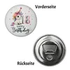 18. Geburtstag mit niedlichem Pferd Magnet mit Produktbild-Vorschau 2