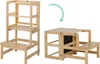 Lernturm für Kinder klappbarer Lernstuhl mit Produktbild-Vorschau 1