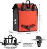 Wiltec Sacoche étanche pour porte-bagages rouge – capacité Voir les images du produit 3