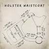 Holstertasche - Gürteltasche - Holsterweste - schwarz - Produktbild-Vorschau 3