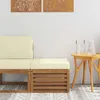 vidaXL Poggiapiedi da esterno in legno massello di acacia Anteprima dell’immagine prodotto 2