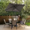 Sekey Sonnenschirm Balkon Gartenschirm Marktschirm  140×210 Produktbild-Vorschau 9