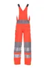 Planam  Plaline Warnschutz Latzhose orange/zink Gr. 56, Produktbild-Vorschau 3