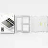 A product shot of a screen protector kit for a Samsung Galaxy Z Fold7, including the packaging, an installation frame, and the screen protectors themselves. Náhled obrázku produktu