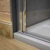 120x76x185cm 180° cm Falttür Nischentür Klarglas Produktbild-Vorschau 8