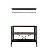 Schwarz Bar-Tisch Fuer Zuhause 120x60x180 cm Mit Produktbild-Vorschau 2