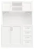 Szafka bufetowa 120 x 40 x 188 cm – szafka kuchenna z Podgląd zdjęcia produktu 13