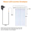 Diagram showing how to connect a meteor shower LED light string set. Anteprima dell’immagine prodotto