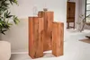 riess-ambiente Design Deko Säule 3er Set MAKASSAR 80cm Produktbild-Vorschau 2