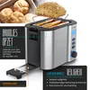 Arendo compacte broodrooster, 800 W, geschikt voor 2 Productafbeelding-voorbeeld 3
