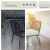 Zahradní lehátko tectake® Sundo v provázkovém designu Náhled obrázku produktu 6