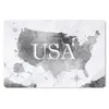MuchoWow® Mauspad Mousepad Weltkarte - Aquarell - Produktbild-Vorschau 1