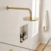 Rea Douchearm Rond Js-9021 40cm Brush Gold Productafbeelding-voorbeeld 4
