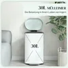 HOMCOM Mülleimer 30L Treteimer Abfalleimer mit Deckel Produktbild-Vorschau 4