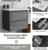 Waschtisch mit Unterschrank 60cm Alast Badmöbel Set Produktbild-Vorschau 5