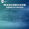 VBChome Badmöbel 50 cm Weiß Aufsatzwaschbecken mit Hahnloch Produktbild-Vorschau 7