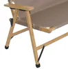 Bambus Campingbank MCW-Q40, Outdoorbank Picknickbank Produktbild-Vorschau 4