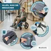 Mobiclinic Rollstuhl faltbar Faltrollstuhl Orthopädisch Produktbild-Vorschau 4
