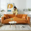 Sametový potah na pohovku 3 Seater- Soft Stretch Couch Náhled obrázku produktu 9