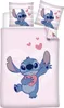 Disney Lilo &amp; Stitch Różowa pościel do sypialni Bawełna Podgląd zdjęcia produktu 1