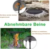XINZI BBQ liatinová grilovacia doska, okrúhla, Ø 45 cm, Náhľad obrázku produktu 5