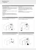Diagrams illustrating quality criteria for cabinet hinges. Produktbild-Vorschau
