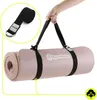 HyperMotion Yogamatte NBR 183x61x1,5 cm Beige (Altrosa) – Produktbild-Vorschau 10