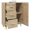 vidaXL Credenza rovere Sonoma 69,5x34x90 cm Materiale a Anteprima dell’immagine prodotto 5