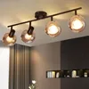 ZMH Deckenlampe Industrial 4 Flammig E14 Fassung Vintage Produktbild-Vorschau 1